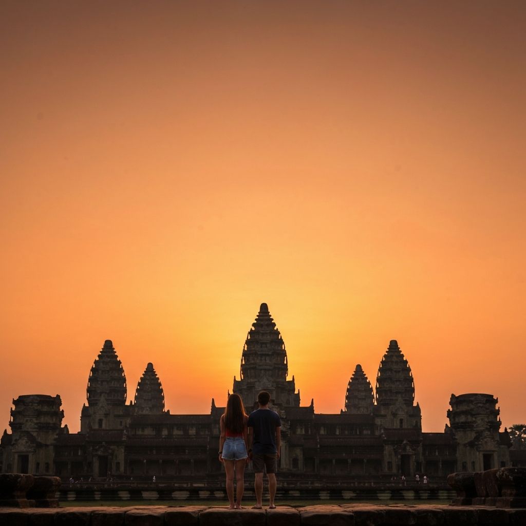 Sunrise at Angkor Wat